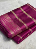 Magenta Soft Art Silk Banarasi Saree